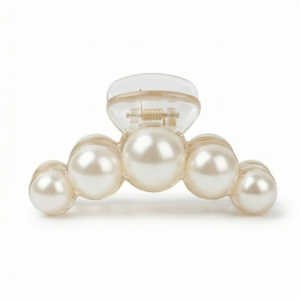 Elegant Faux Pearl Arch Hair Claw Clip